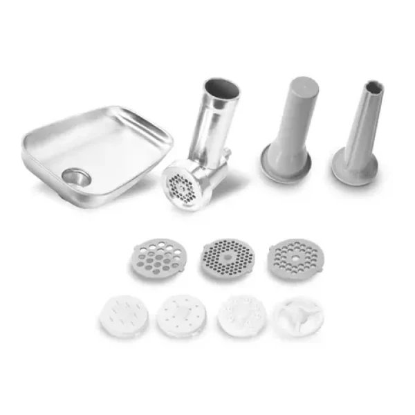 Salente set masomlýnku a nástavců na výrobu těstovin a klobás pro kuchyňský robot řady DigiChef (DIGICHEF-MG)