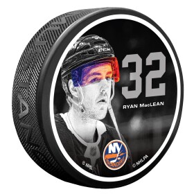 Mustang Puk New York Islanders NHL #32 MacLean Neon Visor