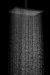 Kielle - Vega Hlavová sprcha 36x24 cm, matná černá 20118014