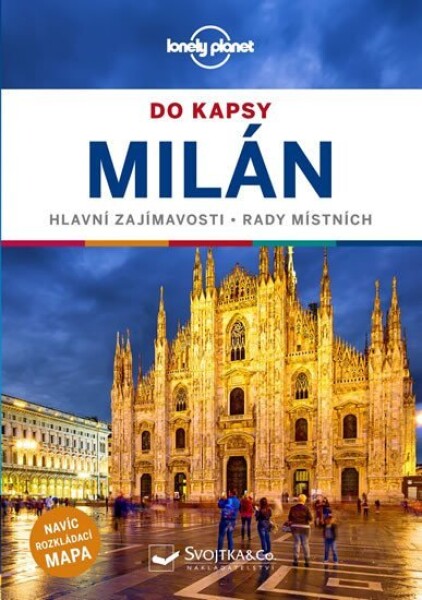 Milán do kapsy Lonely Planet Paula Hardy