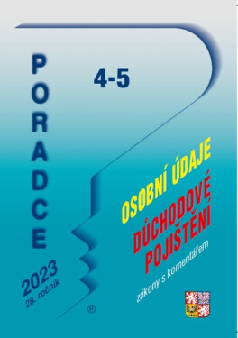 Poradce 4-5/2023 Zákon o zpracování osobních údajů s komentářem - Petr Taranda; Vladimír Hruška; Zdeněk Kuneš