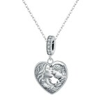 Stříbrný náhrdelník Matka a Dcera - stříbro 925/1000, Stříbrná 45 cm