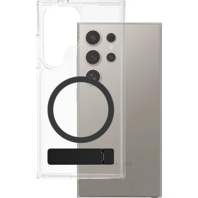 PanzerGlass CARE Feature zadní kryt na mobil Samsung Galaxy S25 Ultra transparentní, černá 1552552, stojící, odolné vůči nárazům CRRFBKQG38488