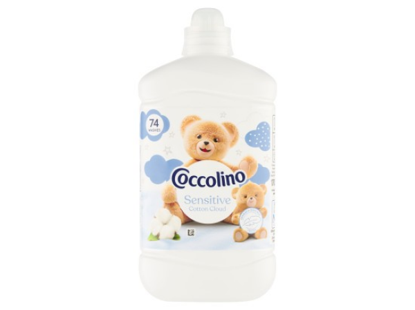 Coccolino Sensitive Fresh & Soft Cotton Cloud aviváž pro citlivou pokožku 74 PD