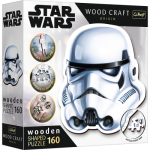 Puzzle Wood Craft Origin Star Wars: Helma stormtroopera 160 dílků - Trefl