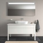 DURAVIT - Luv Umyvadlo na desku, 70x40 cm, bez přepadu, bílá 0379700000