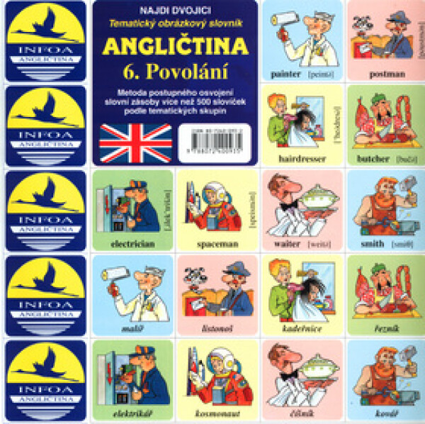 Najdi dvojici Angličtina Povolání