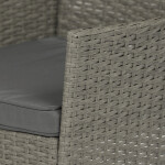 Zahradní set 1+2, polyratan, šedá, AZS-A1102 GREY