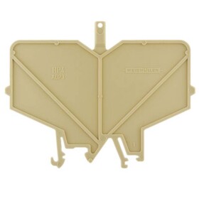 SAK Series, Accessories, Fixing plate, Beige, 3 mm HP 4 ADP3 0485860000 béžová Weidmüller 20 ks