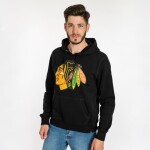 47 Brand Pánská Mikina Chicago Blackhawks Imprint Helix Pullover Hood Velikost: