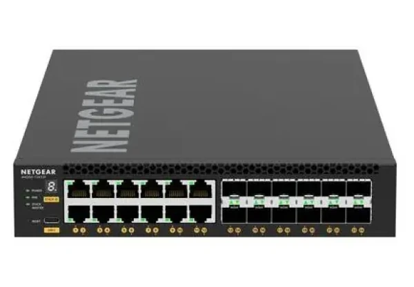 Netgear XSM4324-100NES / Switch / 12x RJ-45 10G / 12x SFP+ 10G / L3 / bez PoE (XSM4324-100NES)