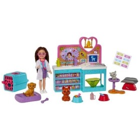Barbie Chelsea veterinářka herní set - Mattel