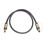 SpeaKa Professional Toslink digitální audio kabel [1x Toslink zástrčka (ODT) - 1x Toslink zástrčka (ODT)] 1.50 m černá SuperSoft opletení Sp