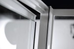 AQUALINE - AMICO sprchové dveře výklopné 820-1000x1850, čiré sklo G80