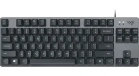 Logitech K835 šedá / Herní klávesnice / TKL / GX Red / DE Layout / USB (920-010007)