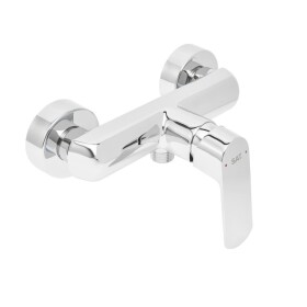 Sprchová baterie SAT Feel bez sprchového setu 150 mm chrom SATBSFEEL268 SATBSFEEL268