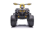 Mamido Dětská elektrická čtyřkolka ATV Power 4x4 žlutá