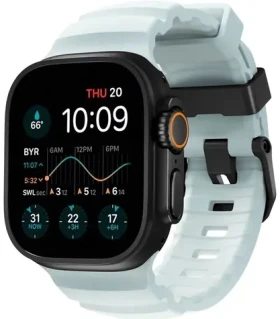 Nomad Rocky Point Band řemínek pro Apple Watch 49/46/45/44/42mm icy blue glow (NM014445858)