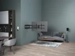 Equip 43"-80" černá / Nástěnný držák TV / výklopný, 4 klouby / VESA 800x400 / nosnost 50 kg (650327)
