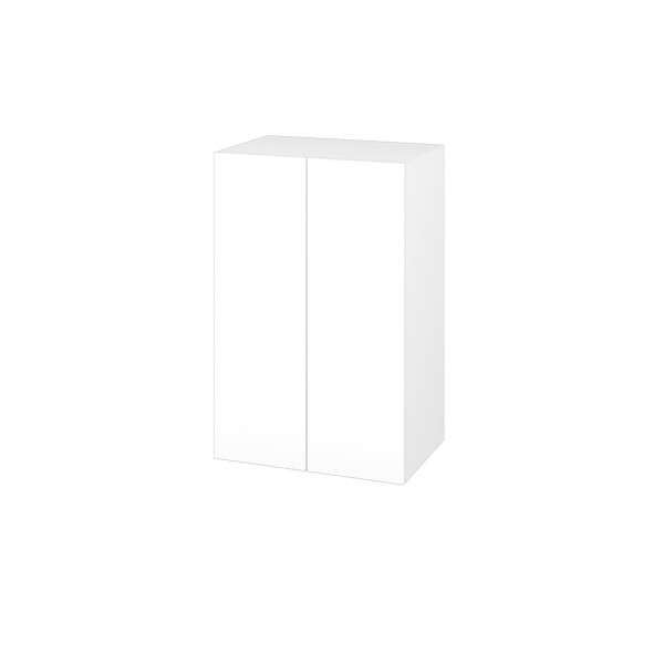 Dřevojas - Horní skříňka SYD2 50 - N01 Bílá lesk / Bez úchytky T31 / N01 Bílá lesk 211059D