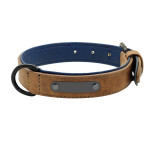 Cookie kožený obojek pro psa | 31 - 60 cm Barva: Béžová, Obvod krku: 41 - 51 cm, Šířka: 2,5 cm