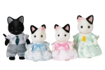 Sylvanian Families Rodina koček s černým kocourem