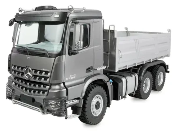 AMEWI RC sklápěč Mercedes-Benz Arocs 6x6 antracitová