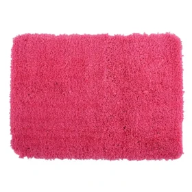 MSV MICROFIBER růžová / Koupelnová předložka / 50 x 70 cm / polyester / protiskluzová
