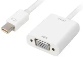 Sharkoon mini DisplayPort - VGA bílá / Adaptér / 15 cm (4044951017379)