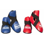 Chrániče nohou 030643-02M černo-červené - Masters M/L