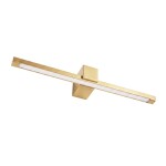 Koupelnové nástěnné LED svítidlo SWE047-1W 60cm GOLD BRUSH OSW-20147