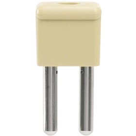 SAK Series, Accessories, Cross-connector, for cross-connection link, No. of poles: 2 QS 2/10/4 0270860000 béžová Weidmüller 20 ks