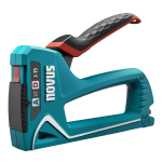 Novus sponkovačka J-15, ABS plast, mechanická, typ sponek A, D