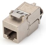 DIGITUS CAT 6A Keystone Jack, shielded, 500 MHz acc.ISO/IEC 60603-7-51,11801 AMD2:2010-04, tool free connec., set 24 pcs DN-93617-24