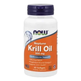 Krilový olej 500 mg - NOW Foods (120 kaps.) (42379-2-120caps)