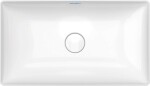 DURAVIT - DuraSquare Umyvadlová mísa 60x34 cm, DuraCeram, s WonderGliss, alpská bílá 23556000001