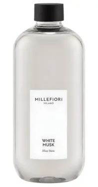 Millefiori White Musk 500 ml / Náhradní náplň do aroma difuzéru / Pižmová vůně (77REMB)
