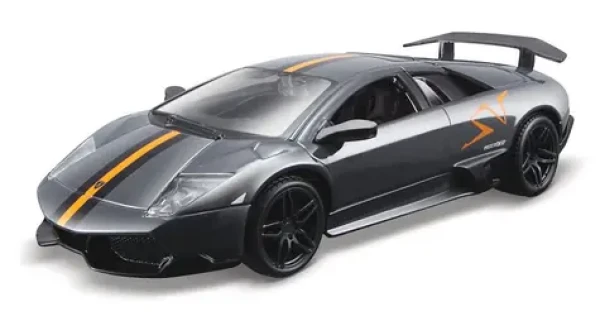 Bburago Murciélago LP 670-4 SV šedá metalíza 1:32