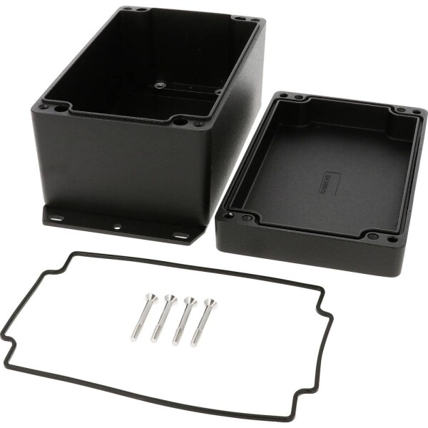 Hammond Electronics 1550Z117FBK univerzální pouzdro 160 x 100 x 81 litý hliník černá 1 ks