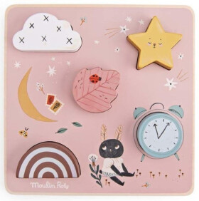 MOULIN ROTY Dřevěné puzzle Apres la Pluie