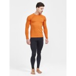 Běžecké tričko CRAFT CORE Dry Active Comfort LS oranžové Velikost textilu: