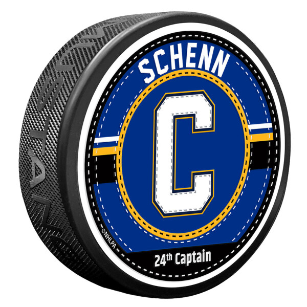 Mustang Puk St. Louis Blues NHL Captain Jersey Stitch - Brayden Schenn