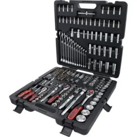 KS Tools CHROMEplus Souprava nástrčných klíčů 1/4"+3/8"+1/2" 216ks (918.0216)