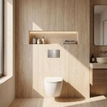 REA - Podomítkový Instalační Set Slim 024N pro WC s Tlačítkem T Brush Steel KPL-E1057
