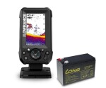 Lowrance Echolot Eagle 4X se Sondou Bullet + baterie ZDARMA