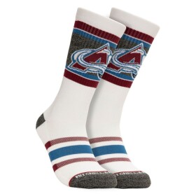 Mitchell & Ness Pánské ponožky Colorado Avalanche Nhl Cross Bar Crew Socks Velikost: S/M (38-42)