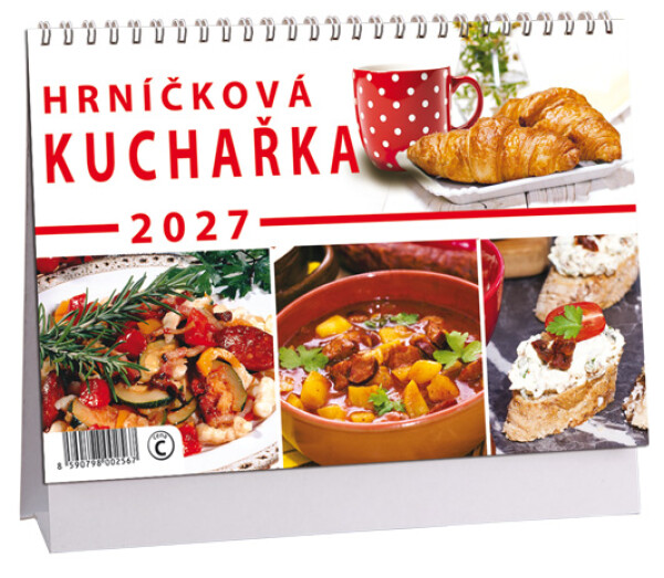 Stolní kalendář 2027 Aria Hrníčková kuchařka