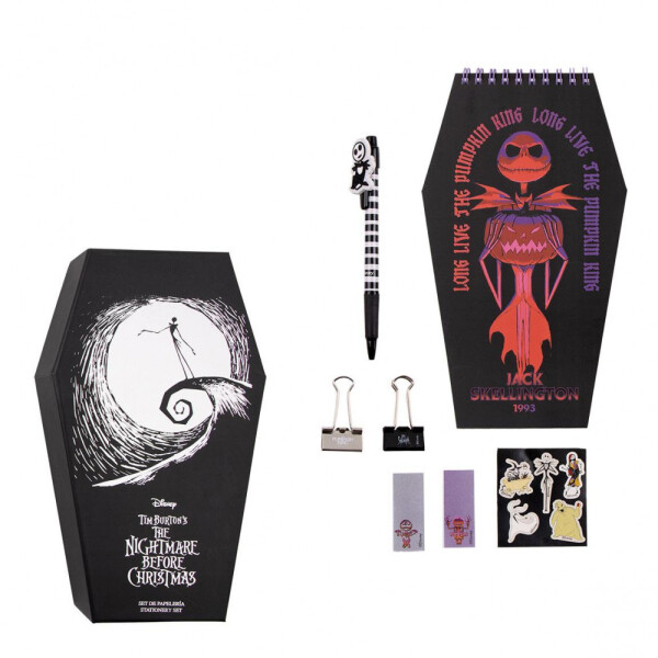 CERDÁ LIFE'S LITTLE MOMENTS Cerdá, 2700000987, dárková sada kancelářských potřeb, Ukradené Vánoce/Nightmare Before Christmas