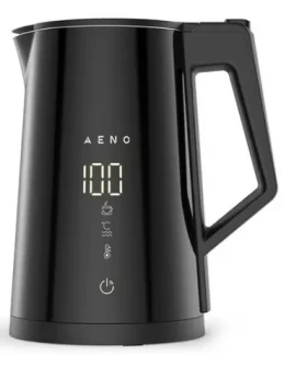 AENO EK7S černá / Chytrá rychlovarná konvice / 2200W / 1.7 L / Wi-Fi / teplota 40-100°C (AEK0007S)