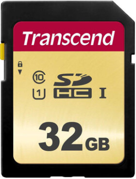 Transcend 500S 32GB / SDHC / Class 10 / UHS-I U1 (Ultimate) / MLC / R:95 MBps / W:60 MBps (TS32GSDC500S)